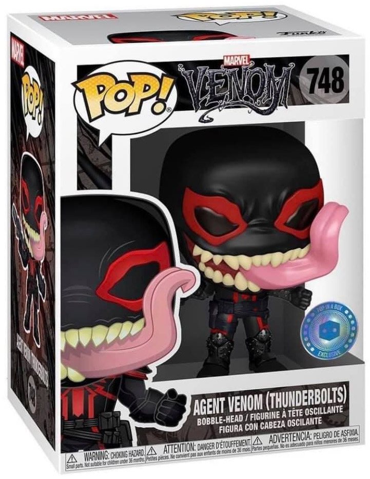 POP! Venom 748- Thunderbolts Agent Venom Special Edition : : Jeux  et Jouets