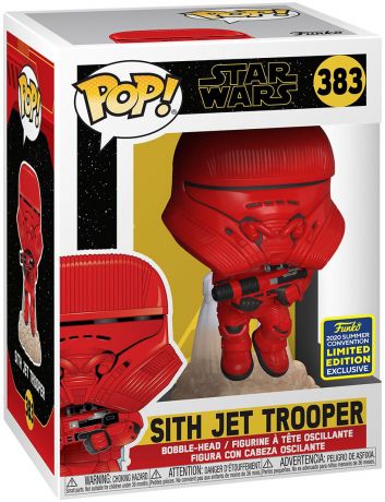 Figurine Funko Pop Star Wars 9 : L'Ascension de Skywalker #383 Sith Jet Trooper vole