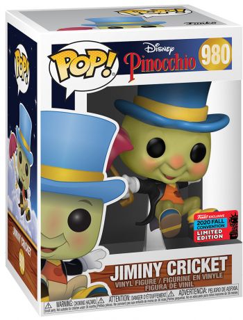 Figurine Funko Pop Pinocchio  #980 Jiminy Cricket parapluie 