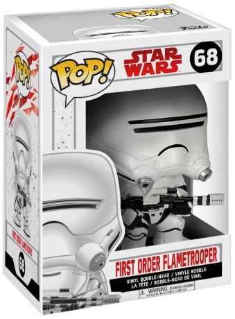 Figurine Funko Pop Star Wars 8 : Les Derniers Jedi #68 Flametrooper du Premier Ordre