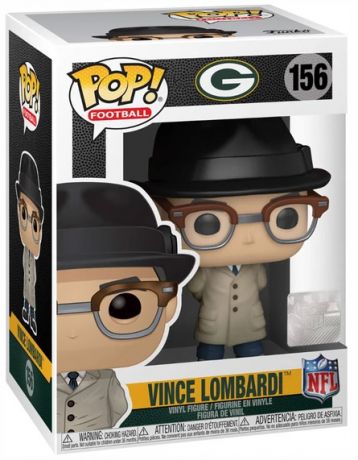 Figurine Funko Pop NFL #156 Vince Lombardi
