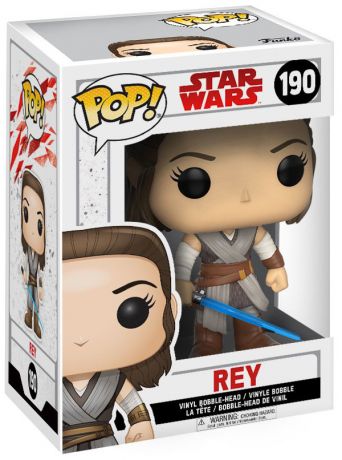 Figurine Funko Pop Star Wars 8 : Les Derniers Jedi #190 Rey