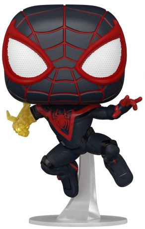 Figurine Funko Pop Marvel's Spider-Man: Miles Morales #765 Miles Morales costume classique