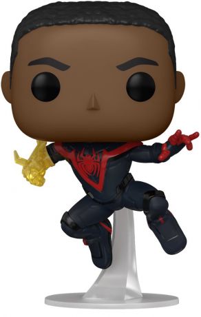 Figurine Funko Pop Marvel's Spider-Man: Miles Morales #765 Miles Morales costume classique [Chase]