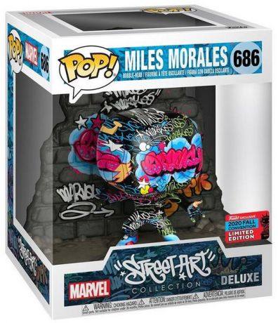 Figurine Funko Pop Marvel Comics #686 Miles Morales Street Art