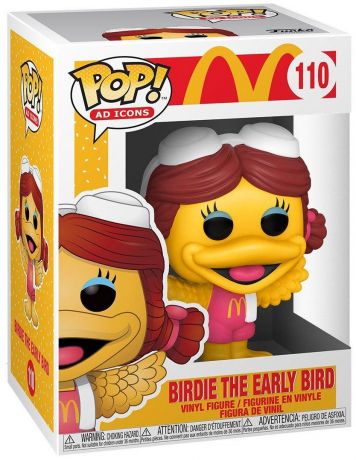 Figurine Funko Pop McDonald's #110 Birdie le lève-tôt
