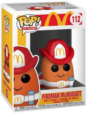 Figurine Funko Pop McDonald's #112 Pompier McNugget