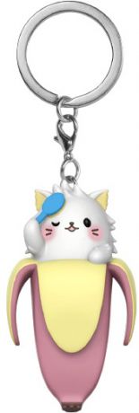 Figurine Funko Pop Bananya Bananya aux cheveux longs - Porte clés