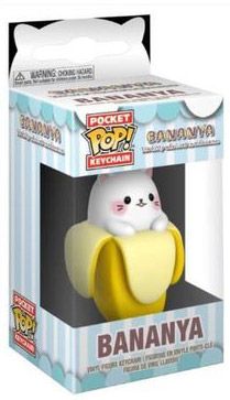Figurine Funko Pop Bananya #00 Bananya - Porte clés