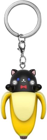 Figurine Funko Pop Bananya Bananya noire - Porte clés