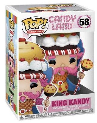 Figurine Funko Pop Hasbro #58 Roi Candy - Candy Land