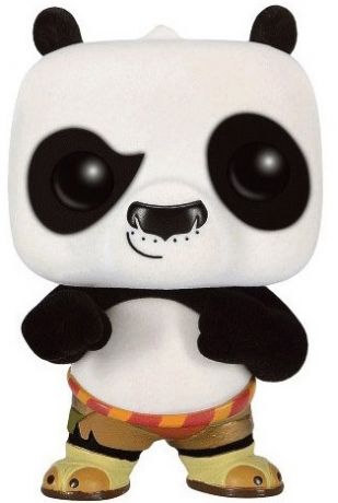 Figurine Funko Pop Kung Fu Panda #250 Po - Flocked