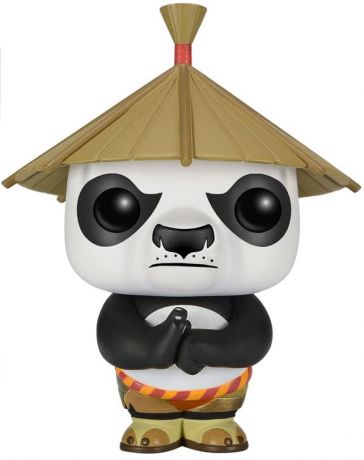 Figurine Funko Pop Kung Fu Panda #252 Po avec chapeau 