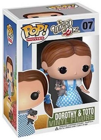 Figurine Funko Pop Le Magicien d'Oz #07 Dorothy et Toto