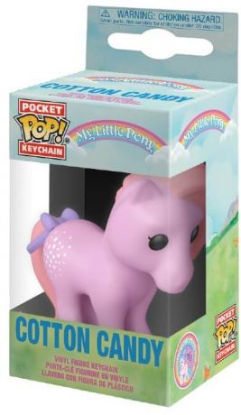 Figurine Funko Pop My Little Pony Barbe à papa - Porte clés