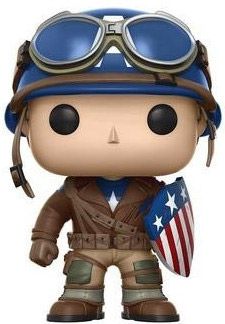 Figurine Funko Pop Captain America : The First Avenger #219 Captain America WWII