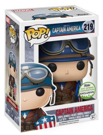 Figurine Funko Pop Captain America : The First Avenger #219 Captain America WWII