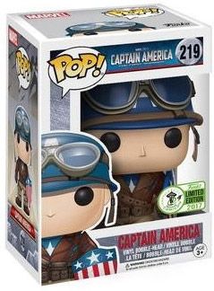 Figurine Funko Pop Captain America : The First Avenger #219 Captain America WWII