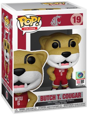 Figurine Funko Pop NBA #19 Mascotte Butch T Cougar