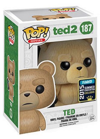 Figurine Funko Pop Ted #187 Ted télécommande - Flocked