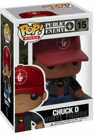 Figurine Funko Pop Public Enemy #15 Chuck D - Public Enemy