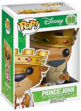 Figurine Funko Pop Robin des Bois [Disney] #98 Prince Jean