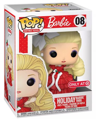 Figurine Funko Pop Barbie #08 Barbie Fêtes de fin d'années