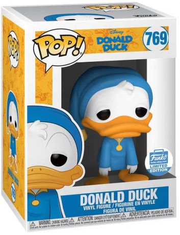 Figurine Funko Pop La Bande à Picsou [Disney] #769 Donald Duck en Pyjama 