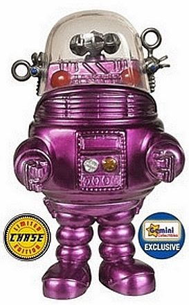 Figurine Funko Pop Planète interdite #89 Robby le Robot Violet Métallique [Chase] 