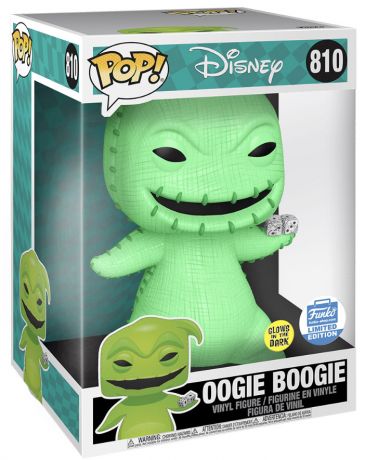 Figurine Funko Pop L'étrange Noël de M. Jack [Disney] #810 Oogie Boogie 25 cm - Glow in the Dark