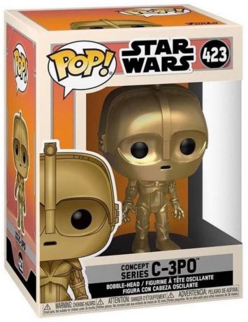 Figurine Funko Pop Star Wars Concept Series #423 C-3PO Concept series