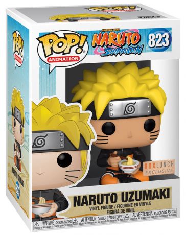 Figurine Funko Pop Naruto #823 Naruto Uzumaki (Mangeant des Nouilles)