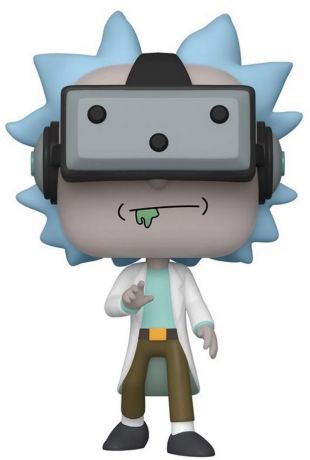 Figurine Funko Pop Rick et Morty #741 Gamer Rick