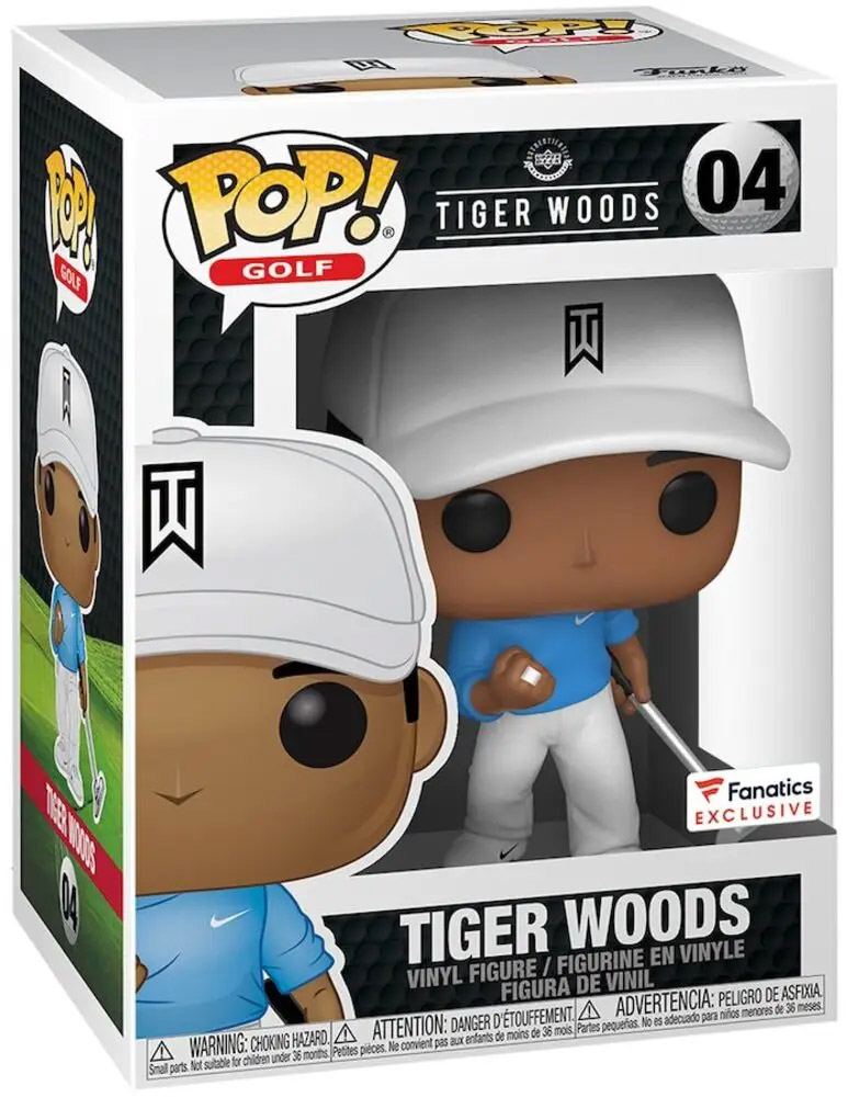 Figurine Pop Golf #4 pas cher : Tiger Woods