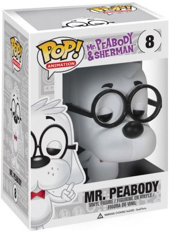 Figurine Funko Pop M. Peabody et Sherman : Les Voyages dans le temps #08 M. Peabody