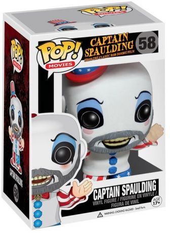 Figurine Funko Pop Célébrités #58 Captain Spaulding