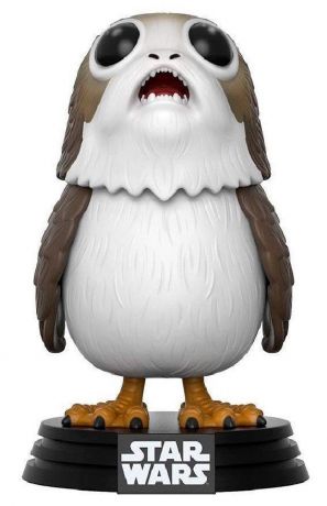 Figurine Funko Pop Star Wars 8 : Les Derniers Jedi #198 Porg - Bouche ouverte [Chase]