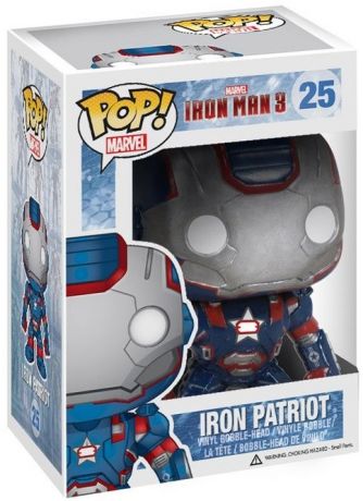 Figurine Funko Pop Iron Man 3 #25  Iron Man 3 Patriot 