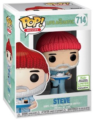 Figurine Funko Pop La Vie aquatique #714 Steve 