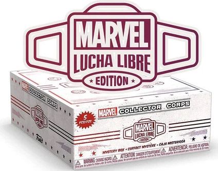 Figurine Funko Pop Marvel Lucha Libre Marvel Collectors : Marvel Lucha