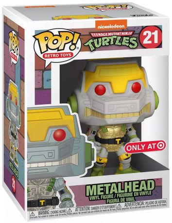 Figurine Funko Pop Tortues Ninja #21 Metalhead