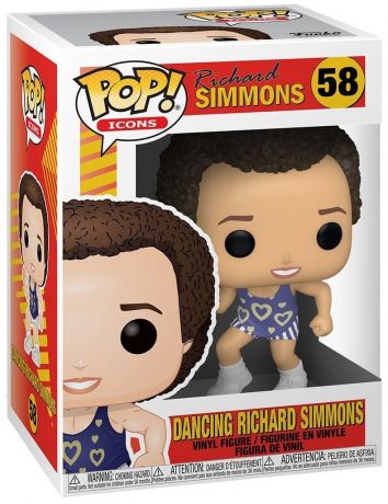 Figurine Funko Pop Célébrités #58 Richard Simmons Danse 