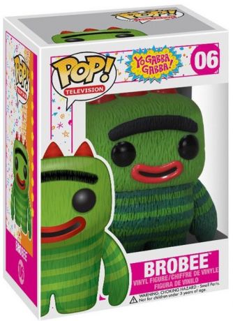 Figurine Funko Pop Yo Gabba Gabba! #06 Brobee