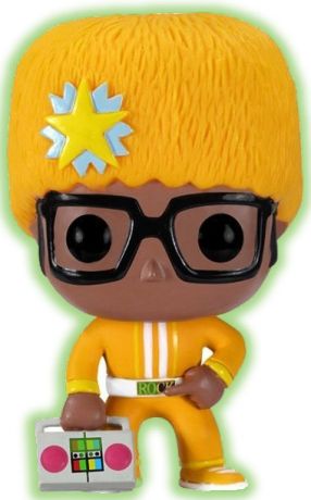 Figurine Funko Pop Yo Gabba Gabba! #05 DJ Lance Rock - Glow In The Dark