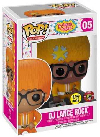 Figurine Funko Pop Yo Gabba Gabba! #05 DJ Lance Rock - Glow In The Dark