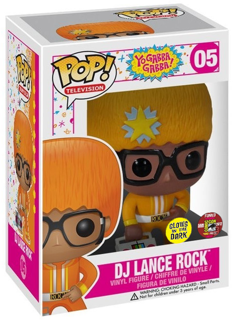 Figurine Pop  Yo Gabba Gabba 5 pas  ch re DJ Lance Rock 