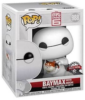 Figurine Funko Pop Les Nouveaux Héros [Disney] #988 Baymax avec Mochi 15cm 