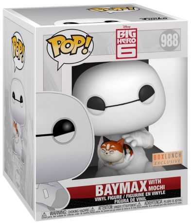 Figurine Funko Pop Les Nouveaux Héros [Disney] #988 Baymax avec Mochi 15cm 