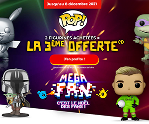 2 figurines Pop achetées = la 3ème offerte