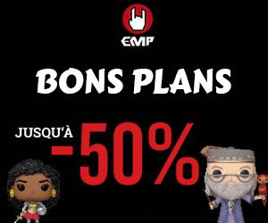 Jusqu'à -50% sur vos figurines Pop